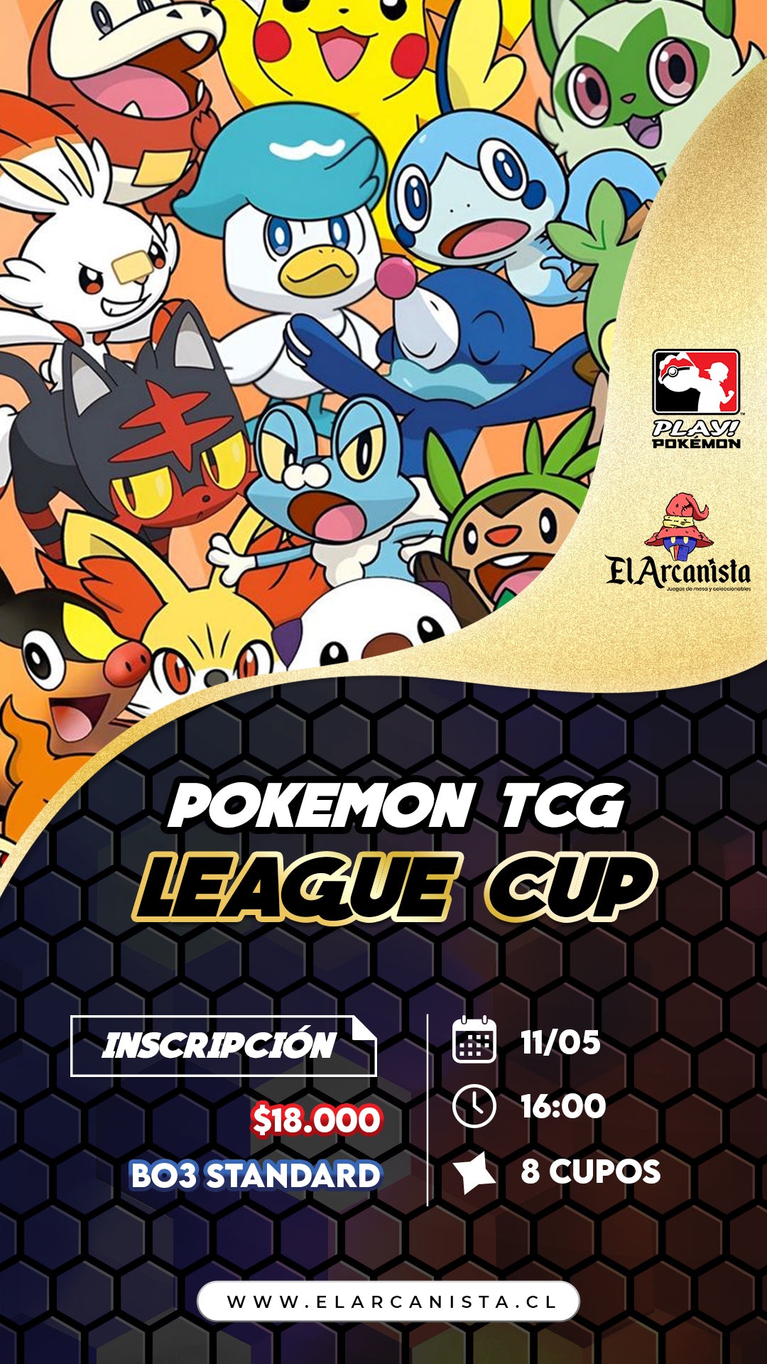[INSCRIPCIONES] - POKEMON TCG LEAGUE CUP - 11 DE MAYO DE 2025