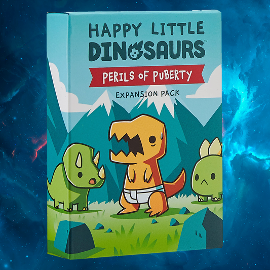 Happy Little Dinosaurs - Expansión Peligros de la Pubertad