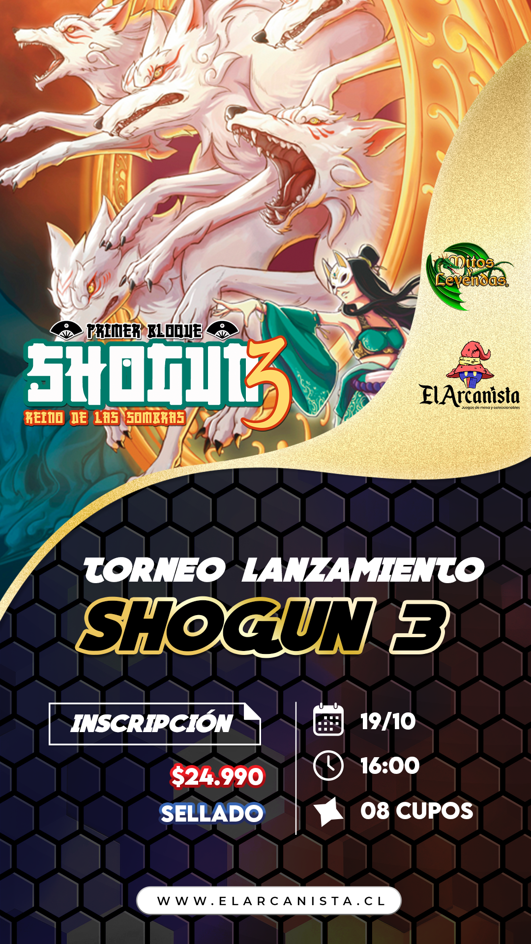 [TORNEO LANZAMIENTO] - SHOGUN 3: REINO DE LAS SOMBRAS