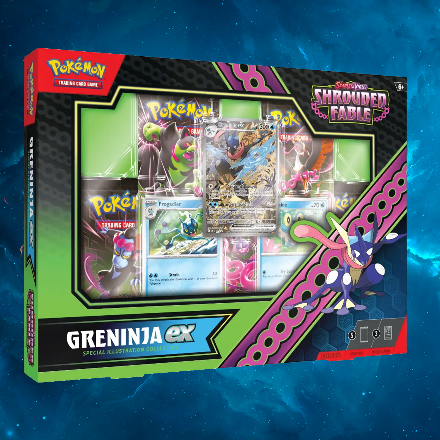 PKMN - Shrouded Fable Greninja ex Box