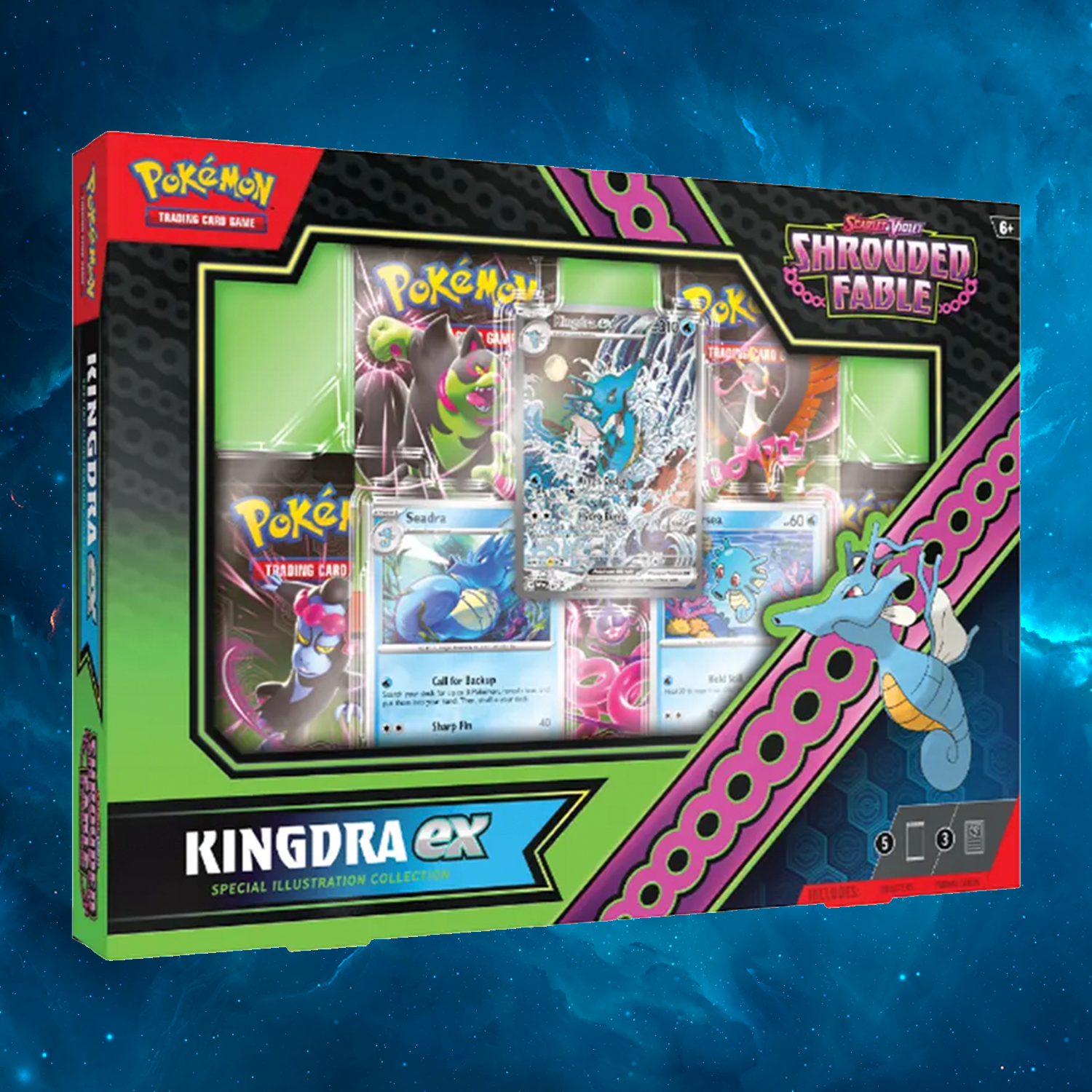 PKMN - Shrouded Fable Kingdra ex Box