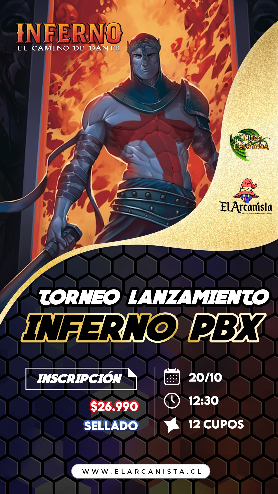 [TORNEO LANZAMIENTO] - INFERNO: EL CAMINO DE DANTE