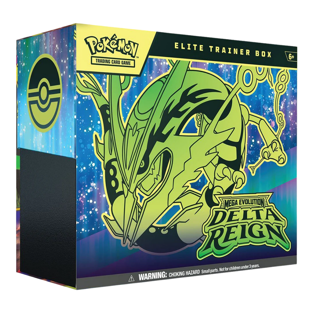 Pokémon TCG Mega Evolution — Delta Reign — Elite Trainer Box — Inglés