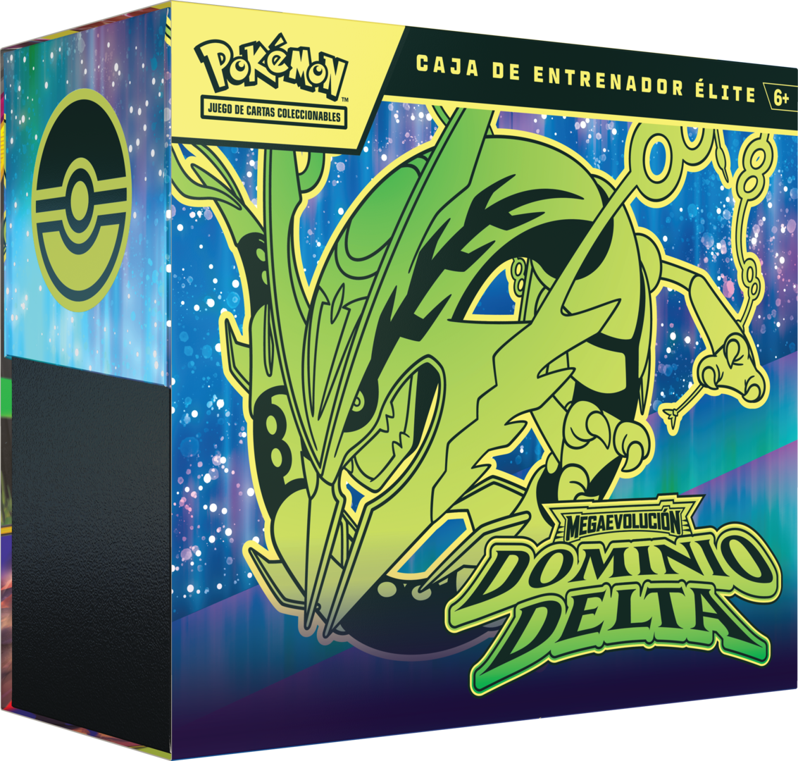 Pokémon TCG Megaevolución Dominio Delta — Caja de Entrenador Élite en español