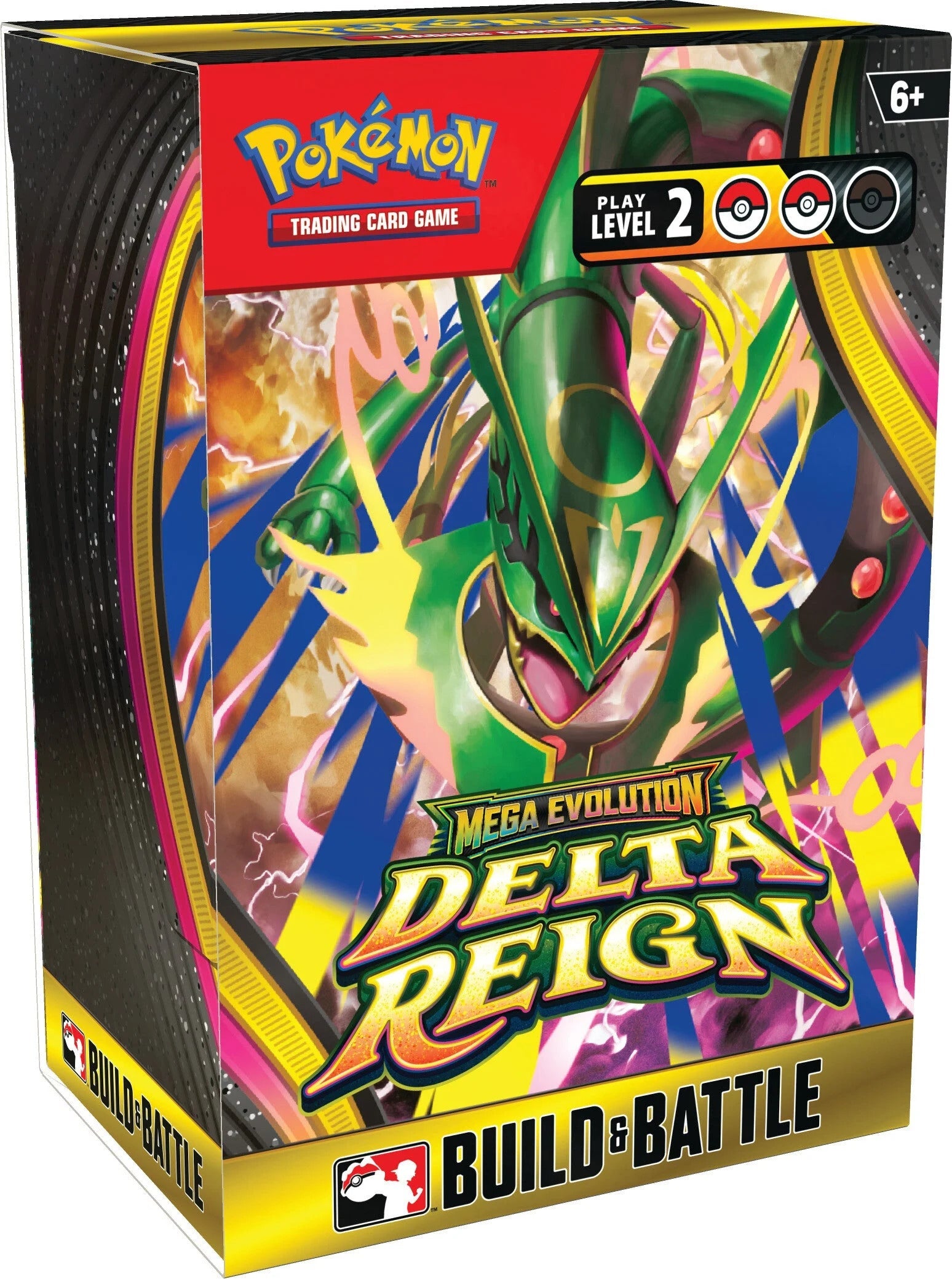 Kit de prelanzamiento Dominio Delta — imagen referencial del empaque en inglés