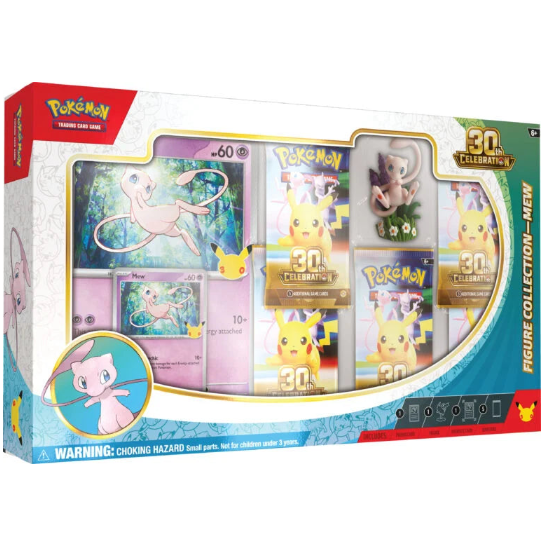 Pokémon TCG 30th Celebration - Figure Collection (Mew) - Inglés